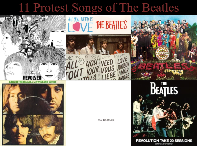 11 Protest Songs of The Beatles (Video)
